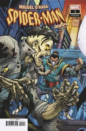 Marvel PRH Comic Books > Incentives MIGUEL OHARA SPIDER-MAN 2099 #1 1:25 INCV NAUCK CONNECT VAR 75960620840100117 OCT230806