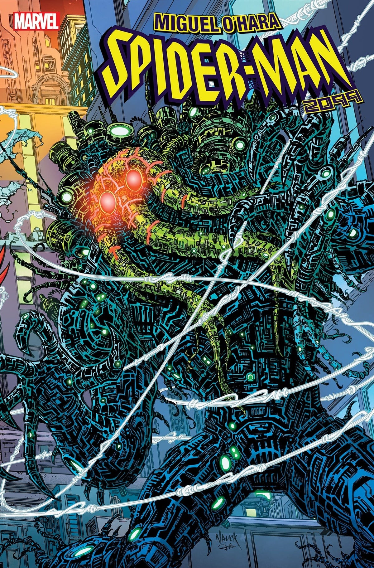 Marvel PRH Comic Books > Incentives MIGUEL OHARA SPIDER-MAN 2099 #5 1:25 INCV NAUCK CONNECT 75960620840100517 NOV230507