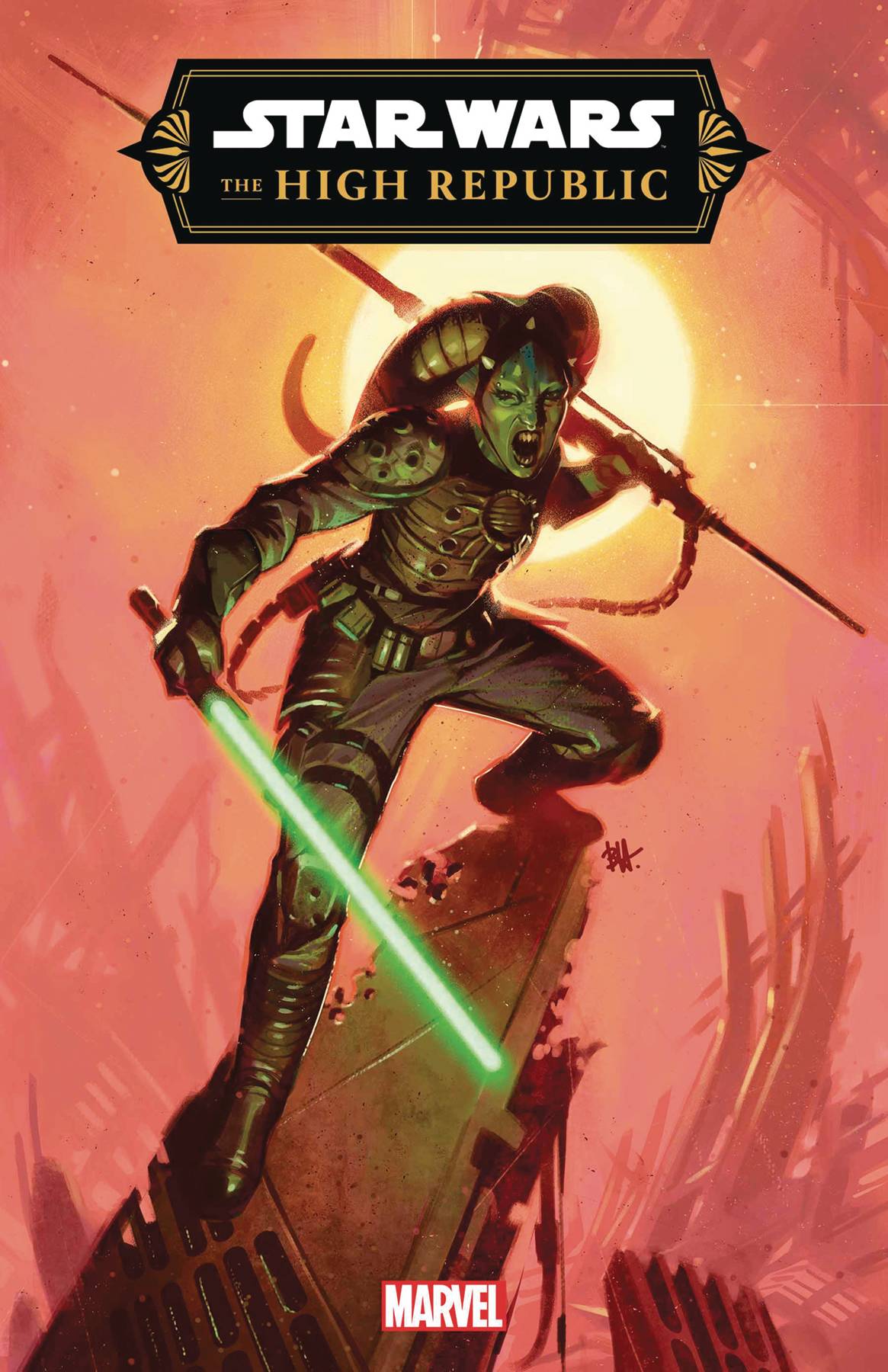 MARVEL PRH Comic Books > Incentives STAR WARS THE HIGH REPUBLIC #4 1:25 INCV BEN HARVEY VAR 75960620708400417 DEC230736