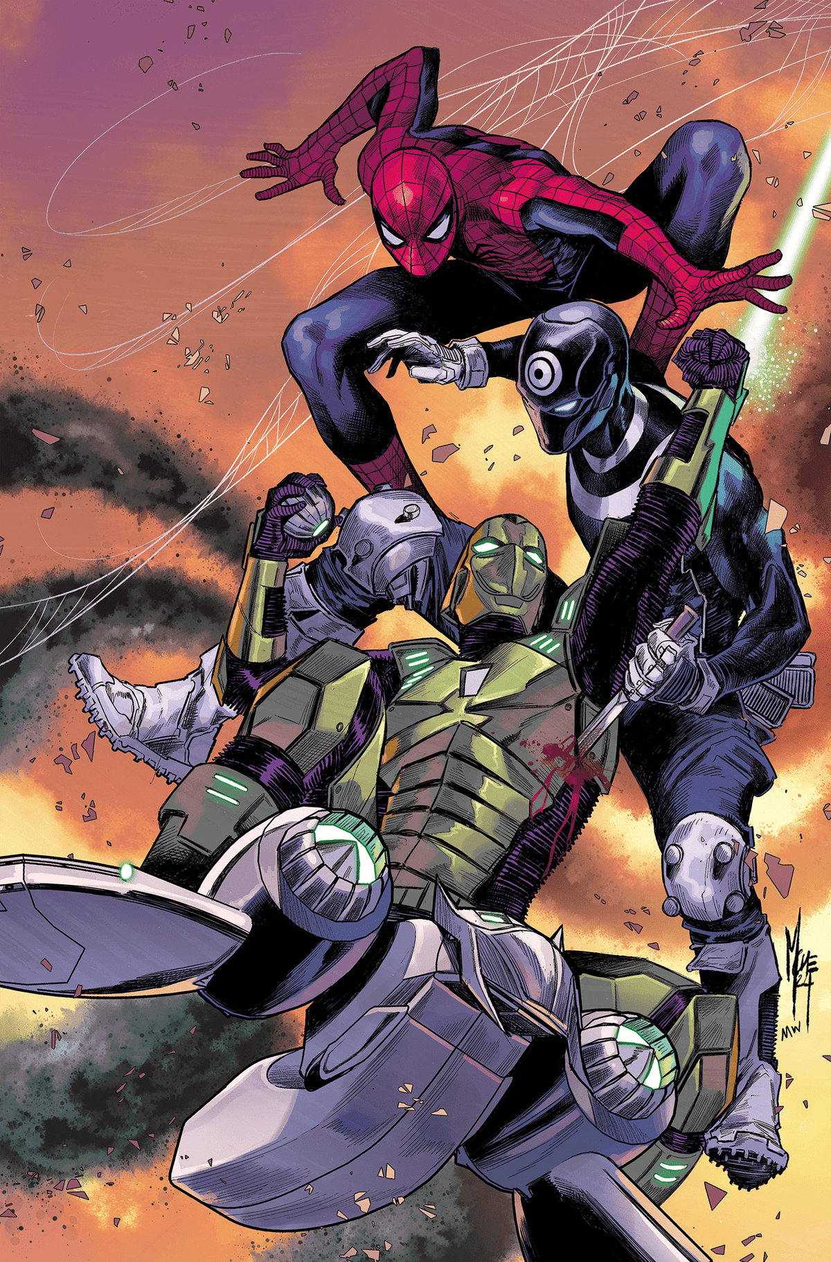 MARVEL PRH Comic Books > Incentives ULTIMATE SPIDER-MAN #3 1:25 INCV Checchetto 2nd PTG Var 75960620796100325 PRH-75960620796100325