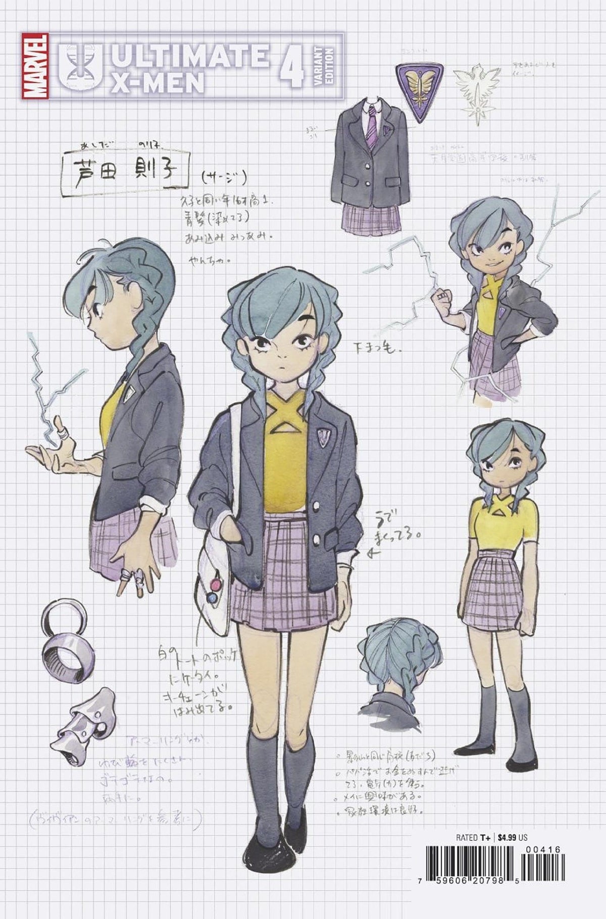 MARVEL PRH Comic Books > Incentives ULTIMATE X-MEN #4 1:10 INCV PEACH MOMOKO DESIGN VAR '75960620798500416 APR240676