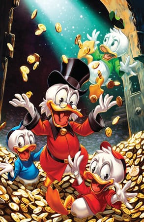 Marvel PRH Comic Books > Incentives UNCLE SCROOGE: EARTH'S MIGHTIEST DUCK #1 MARK BROOKS 1:25 2ND PTG VAR 75960621152400118 PRH-75960621152400118