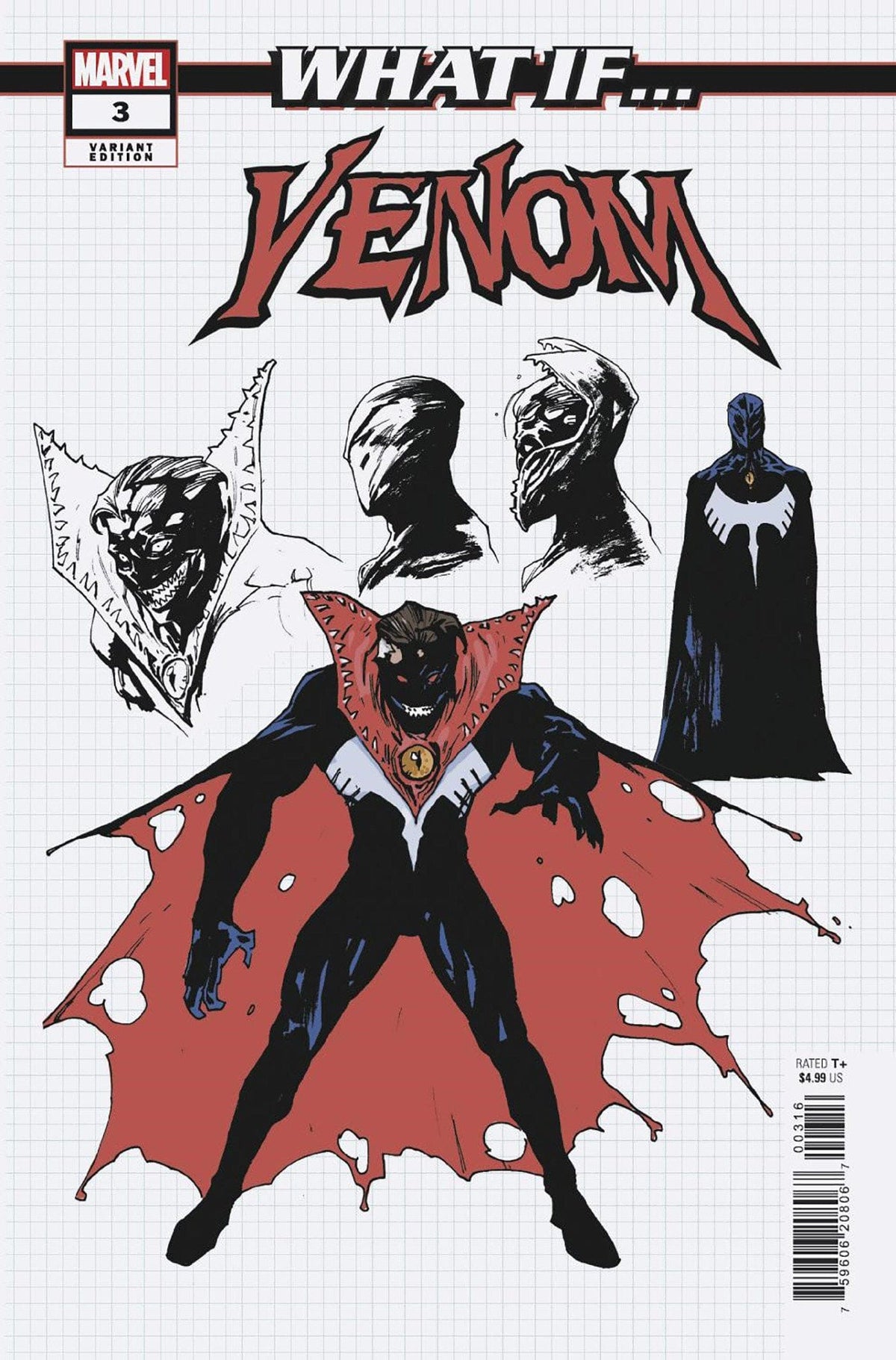 MARVEL PRH Comic Books > Incentives WHAT IF VENOM #3 1:10 INCV JONAS SCHARF DESIGN VAR 75960620806700316 FEB240661