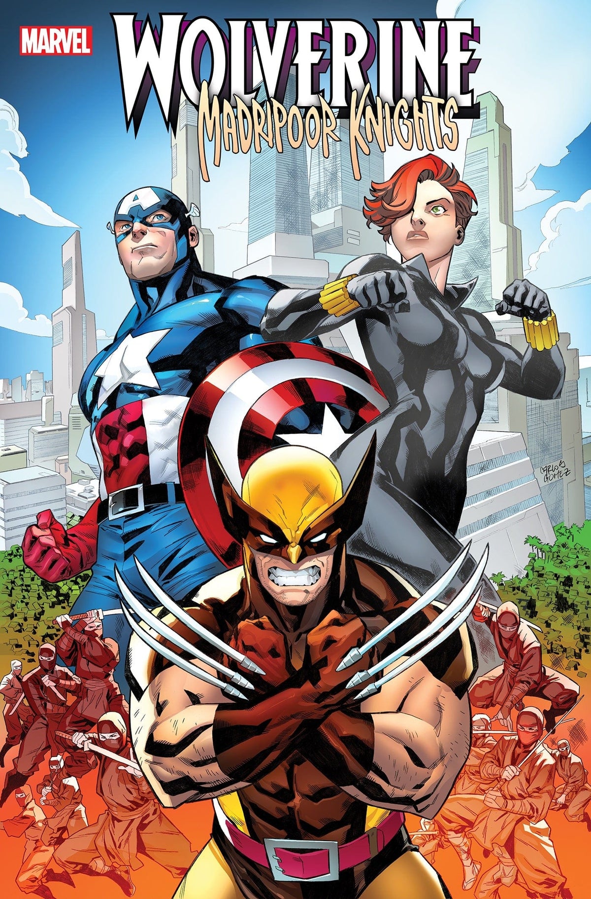 Marvel PRH Comic Books > Incentives WOLVERINE MADRIPOOR KNIGHTS #1 1:25 GOMEZ VAR 75960620592900117 NOV230663