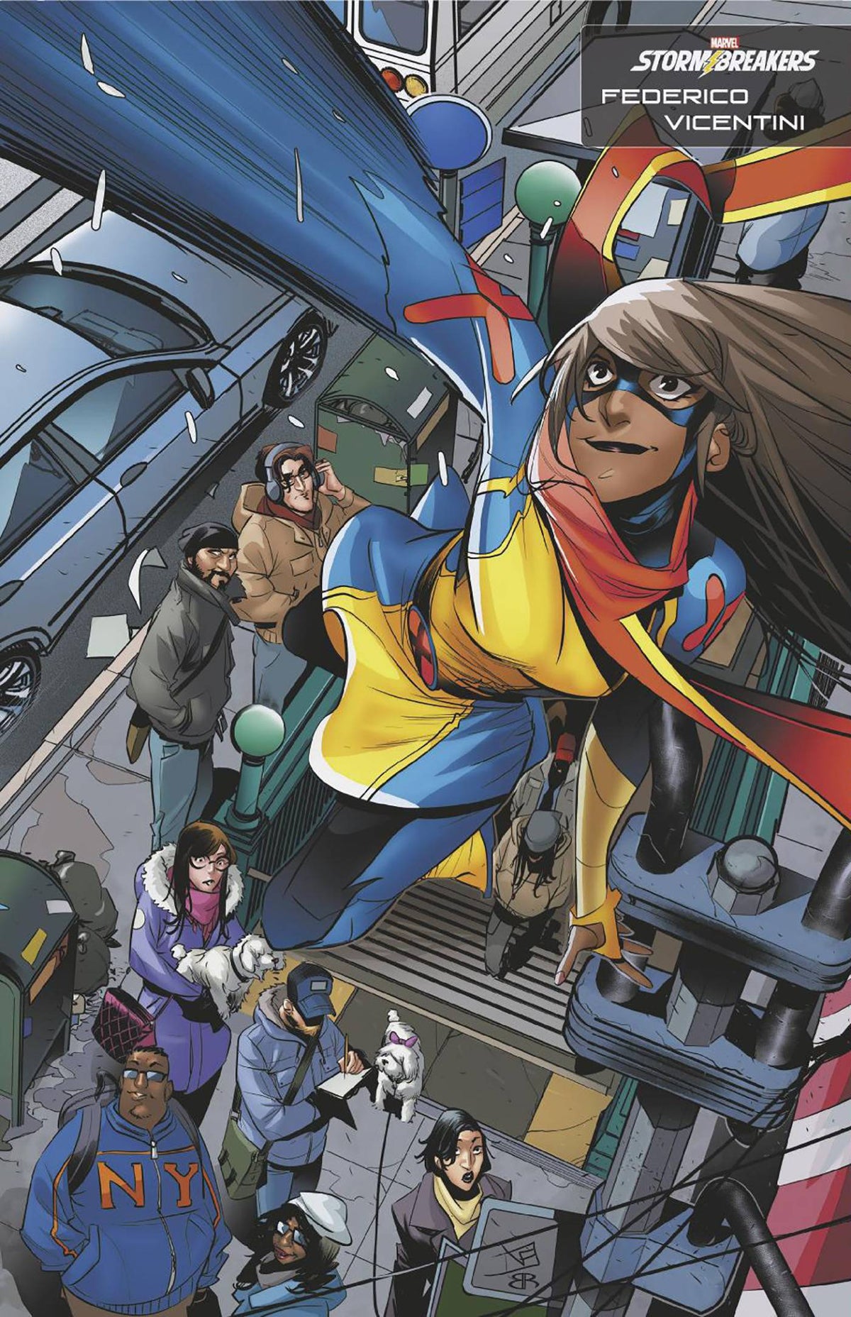 MARVEL PRH Comic Books MS MARVEL MUTANT MENACE #1 VICENTINI STORMBREAKERS VAR 75960620910100131 JAN240532