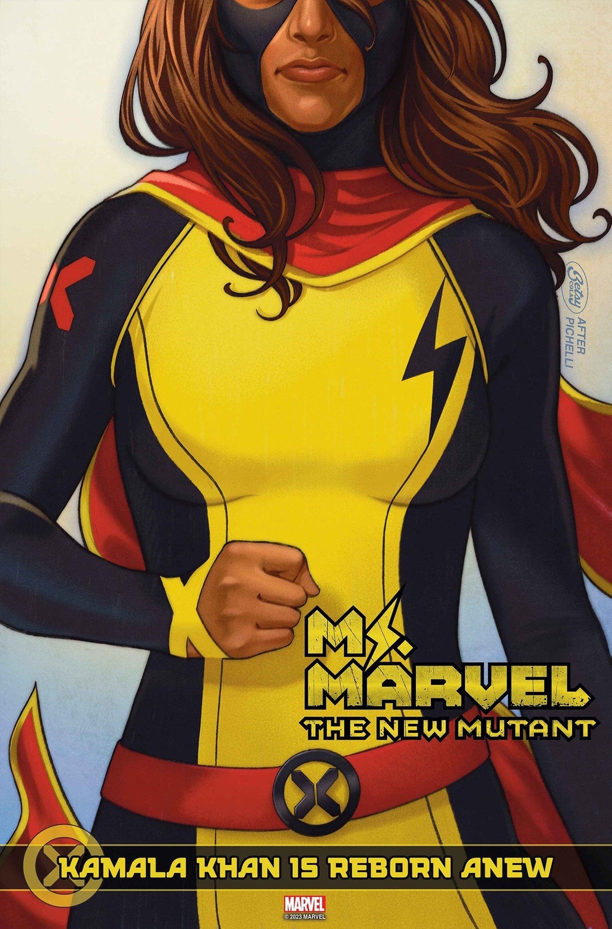 MARVEL PRH Comic Books MS. MARVEL THE NEW MUTANT #1 BETSY COLA HOMAGE VARIANT 75960620701500161 JUN230936