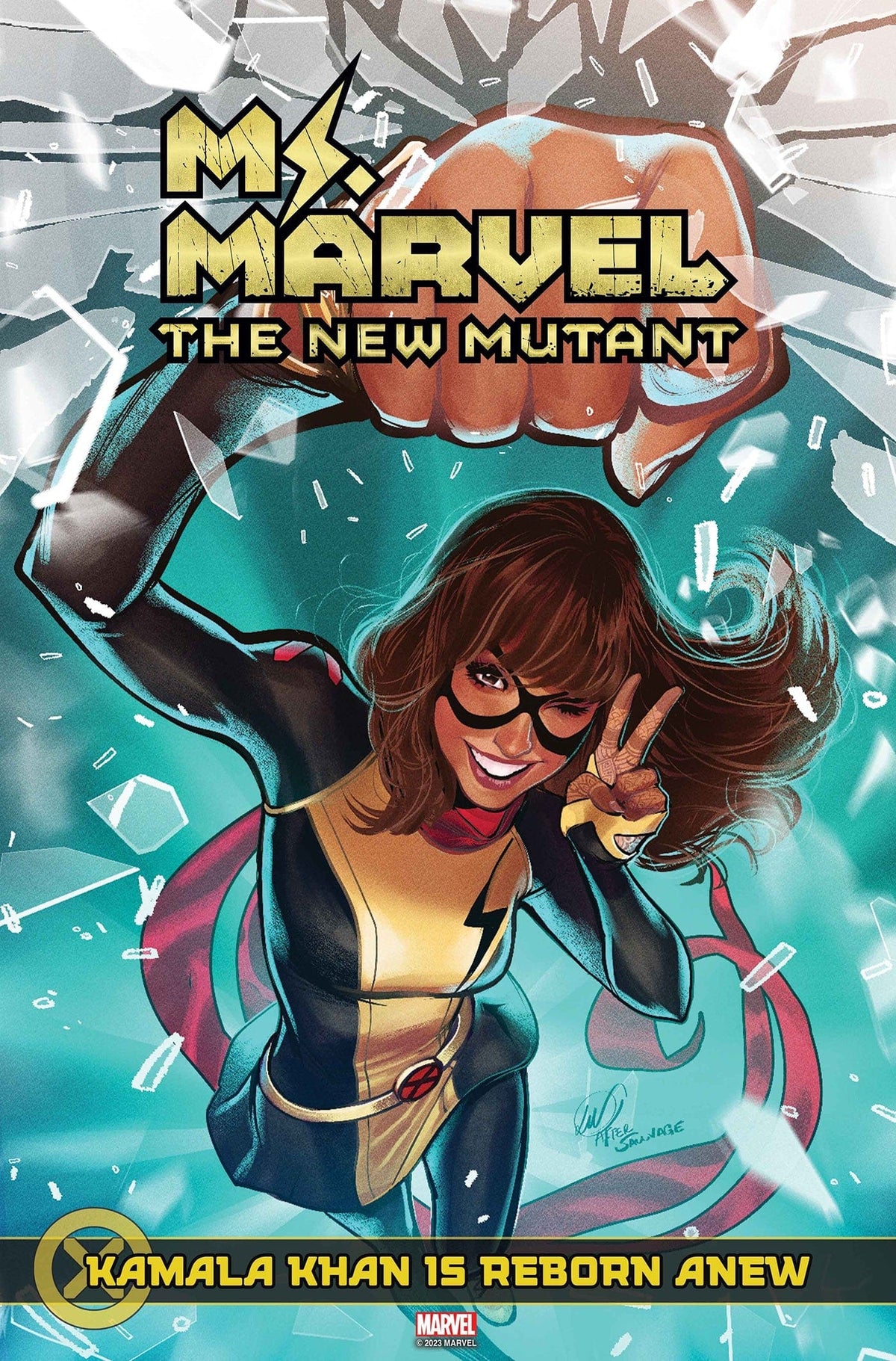 MARVEL PRH Comic Books MS. MARVEL THE NEW MUTANT #1 WERNECK HOMAGE VAR 75960620701500141 JUN230937