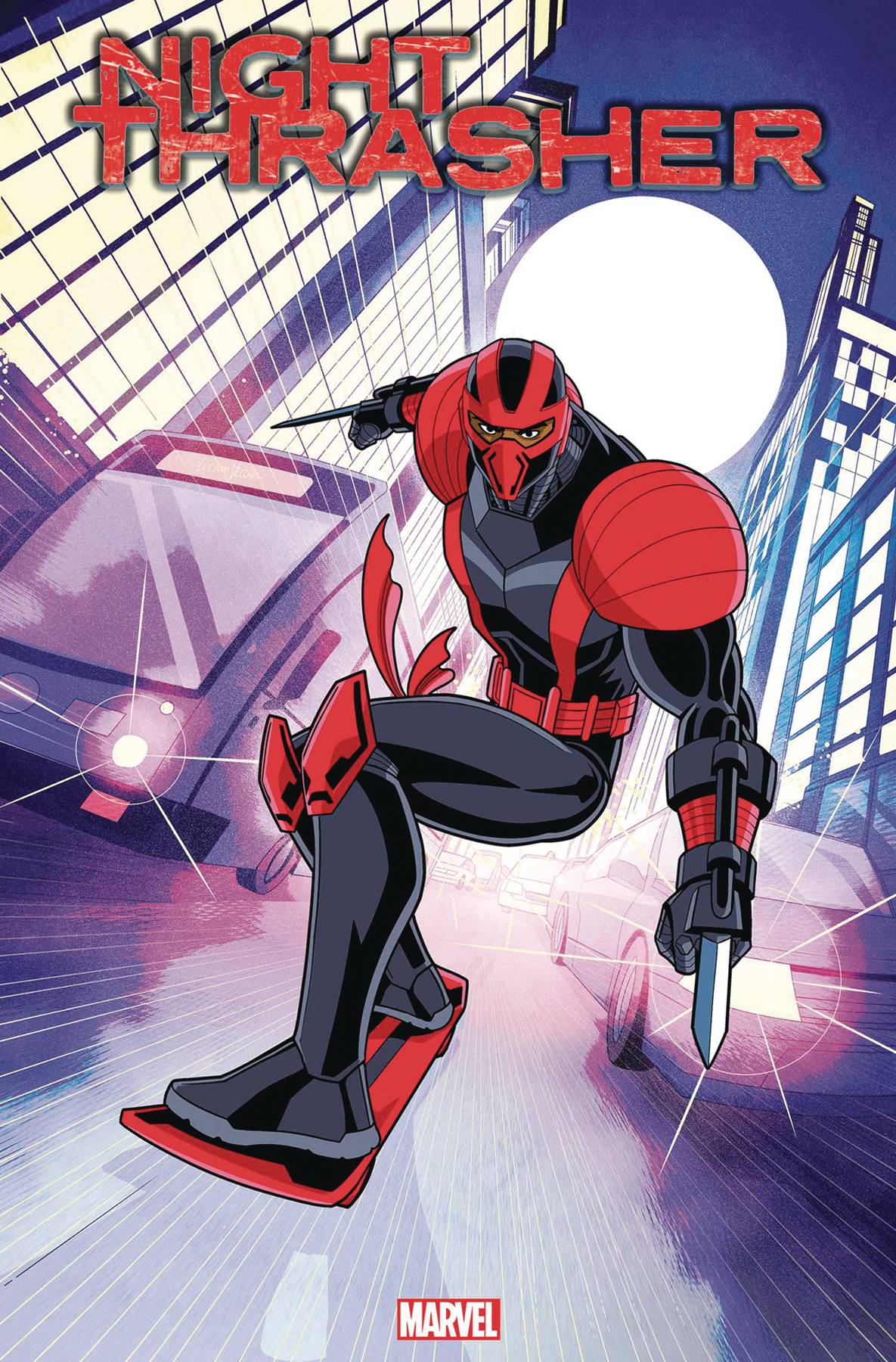 MARVEL PRH Comic Books Night Thrasher #1 Luciano Vecchio Marvel 97 Var 75960620831900121 DEC230585