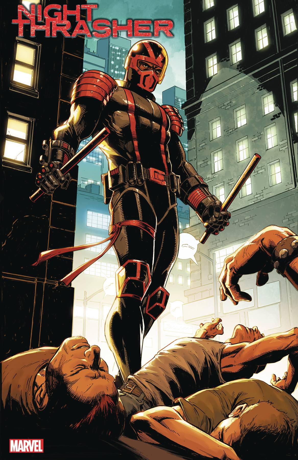 MARVEL PRH Comic Books Night Thrasher #1 Mark Bagley Homage Var 75960620831900141 DEC230583