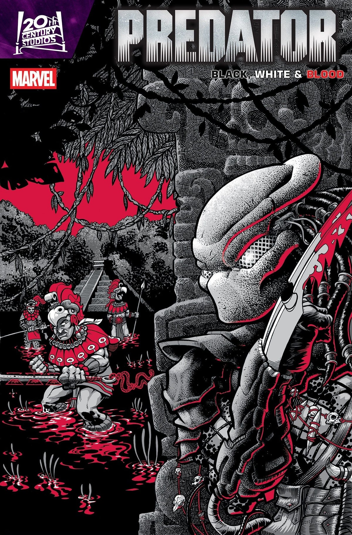 Marvel PRH Comic Books PREDATOR: BLACK, WHITE & BLOOD #2 TBD ARTIST VARIANT A 75960621281100221 PRH-75960621281100221