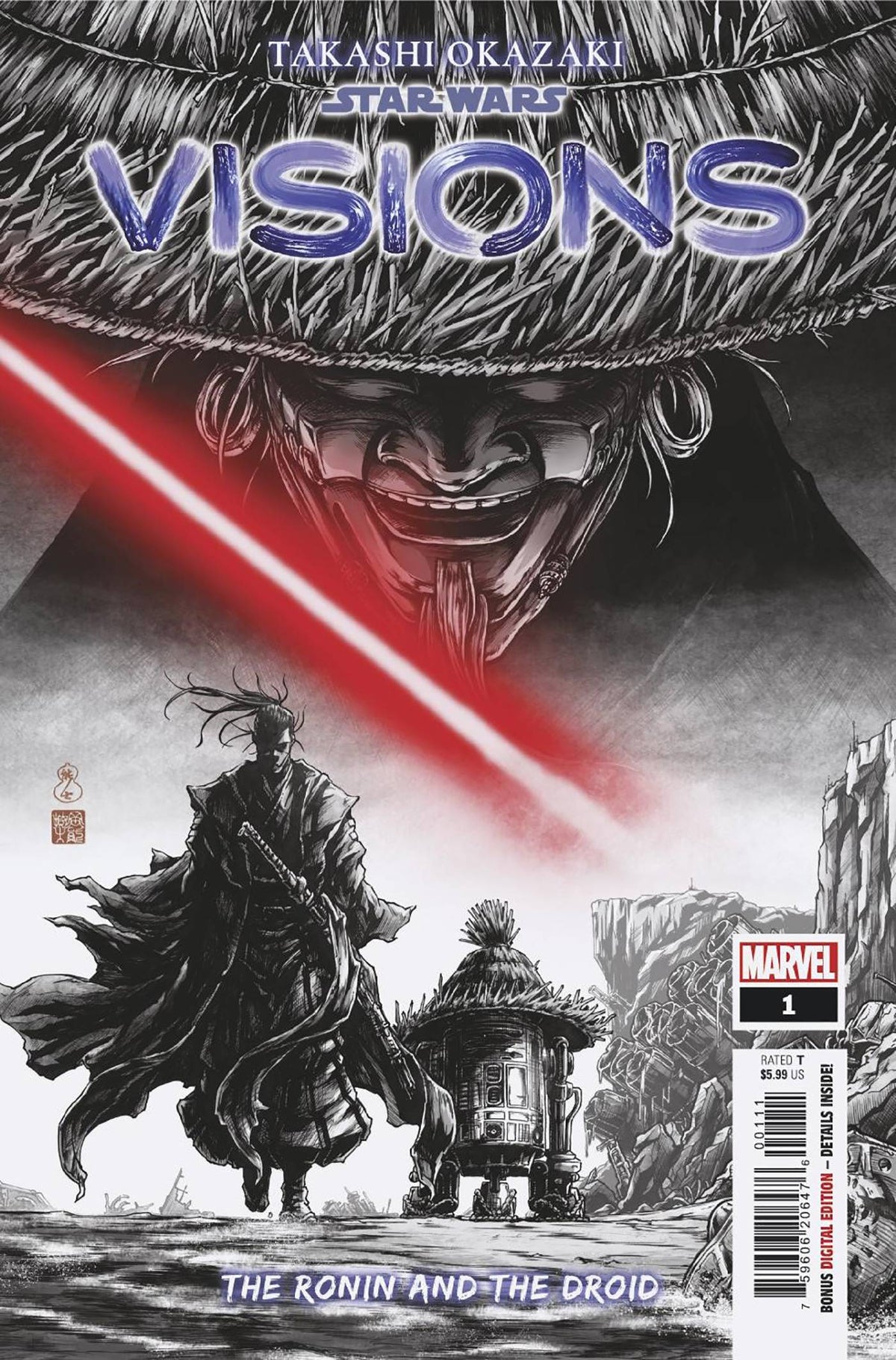 Marvel PRH Comic Books STAR WARS VISIONS TAKASHI OKAZAKI #1 75960620647600111 OCT230814