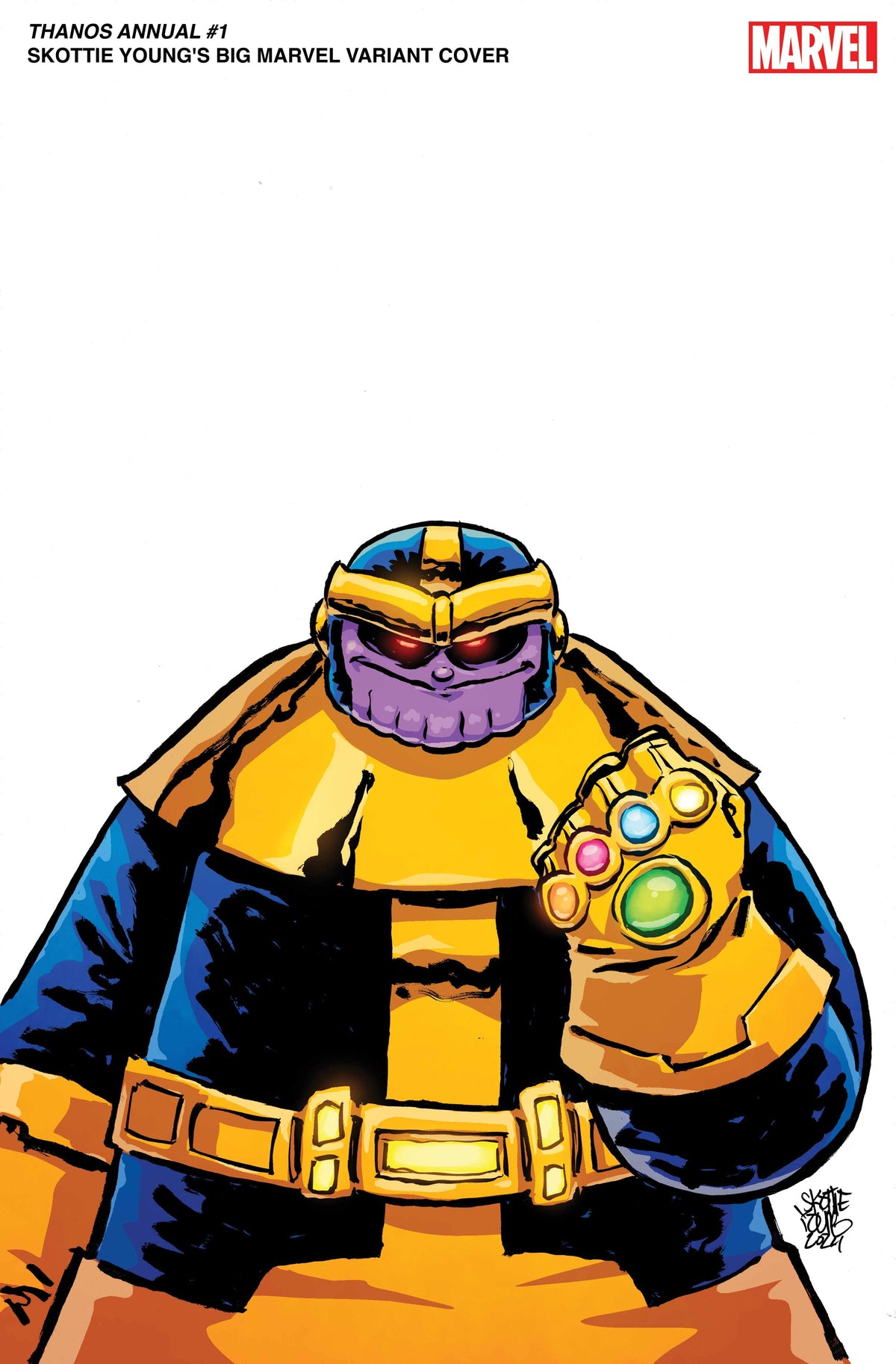 MARVEL PRH Comic Books THANOS ANNUAL #1 SKOTTIE YOUNG BIG MARVEL VAR 75960620900200141 APR240684