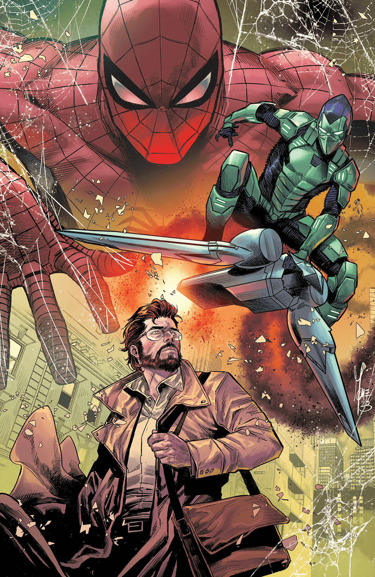 Marvel PRH Comic Books > Incentives ULTIMATE SPIDER-MAN #2 MARCO CHECCHETTO 2ND PTG 1:25 INCV VAR 75960620796100223 JAN247473