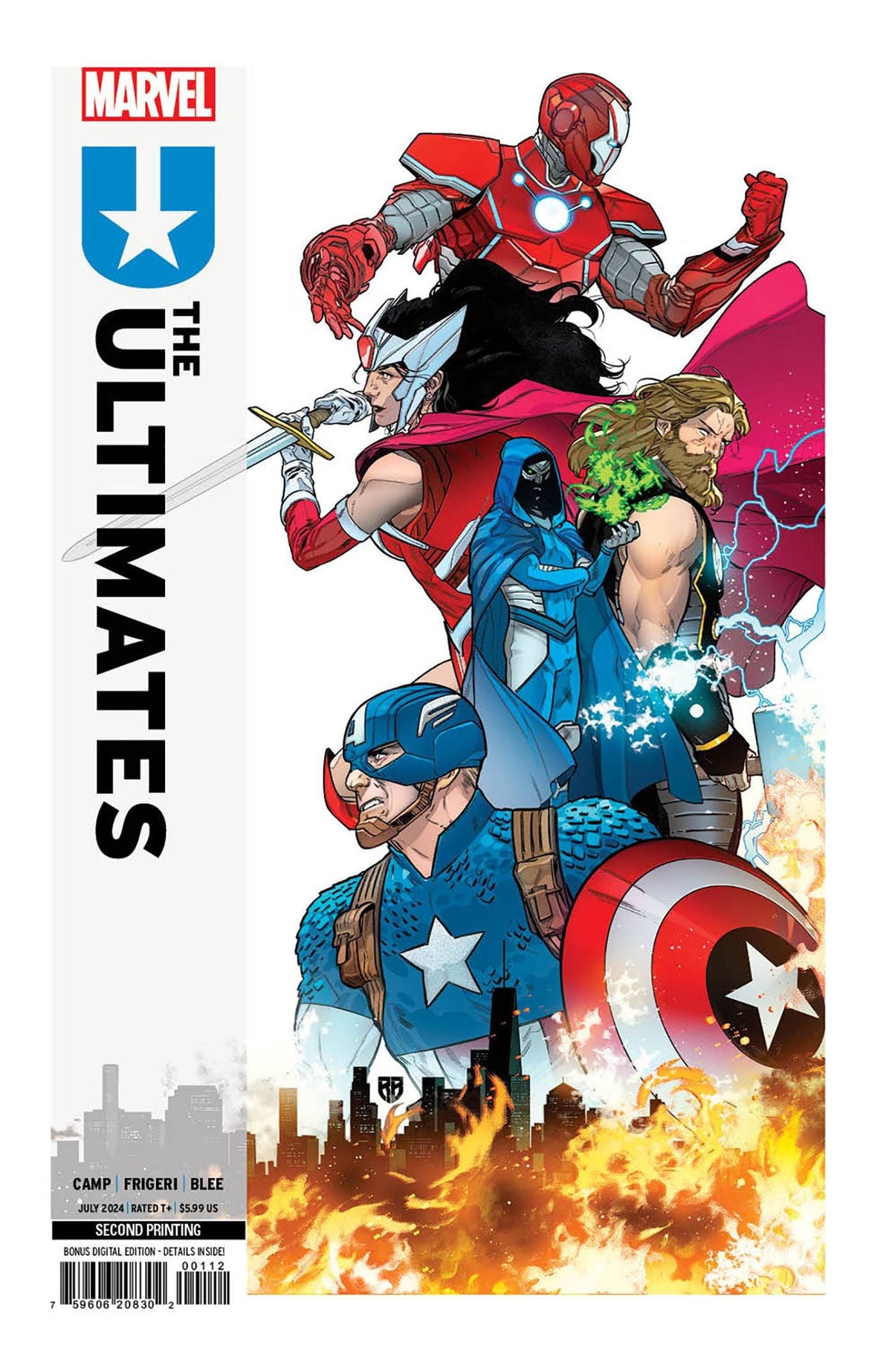 MARVEL PRH Comic Books ULTIMATES #1 RB Silva 2nd PTG VAR 75960620830200112 PRH-75960620830200112