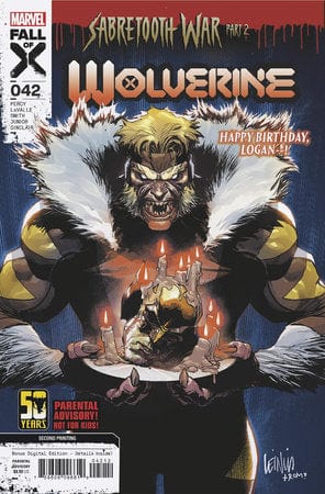 Marvel PRH Comic Books WOLVERINE #42 2ND PTG LEINIL YU VAR 75960609661904212 DEC238189