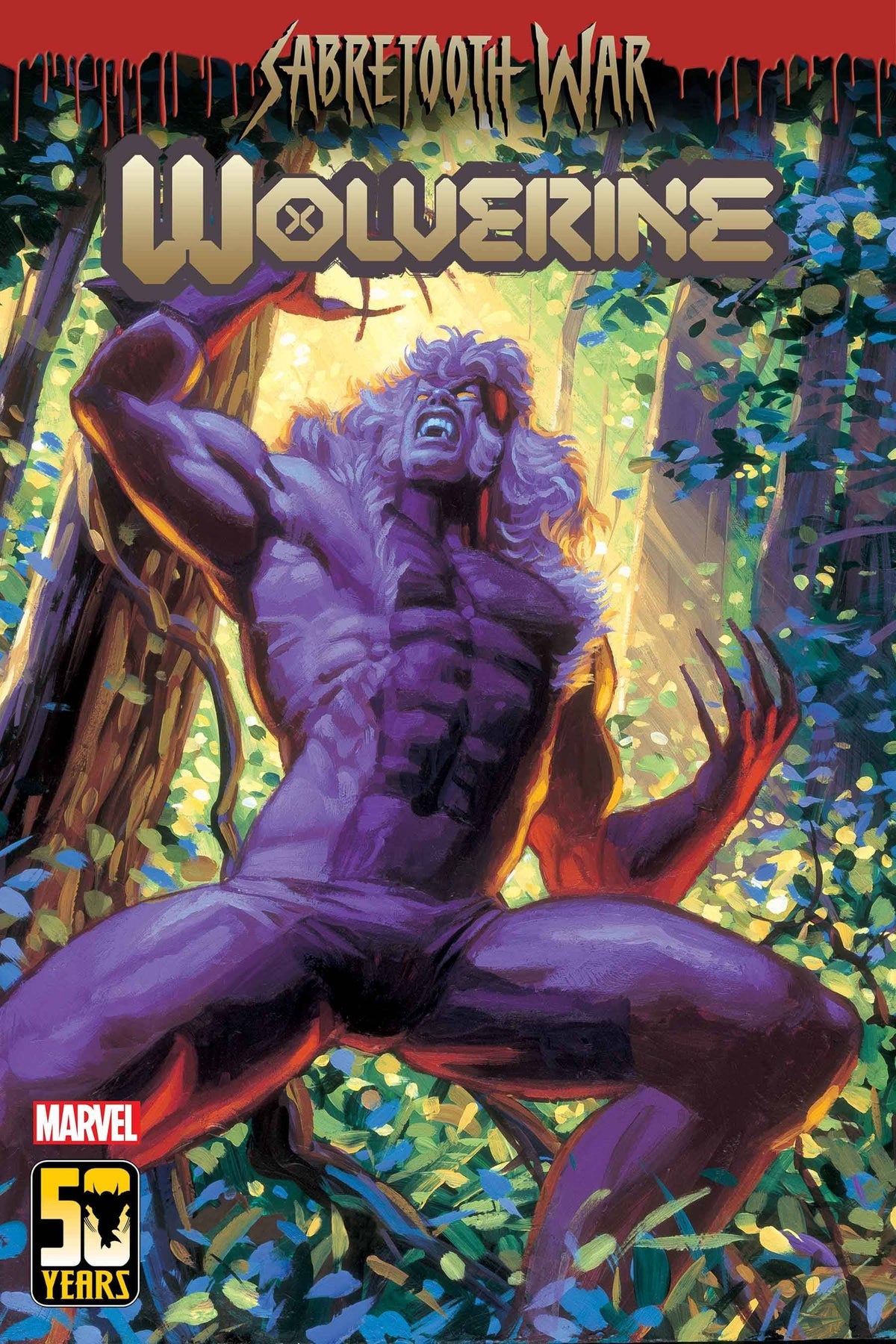 MARVEL PRH Comic Books WOLVERINE #47 HILDEBRANDT SABRETOOTH MMP III VAR 75960609661904731 FEB240710