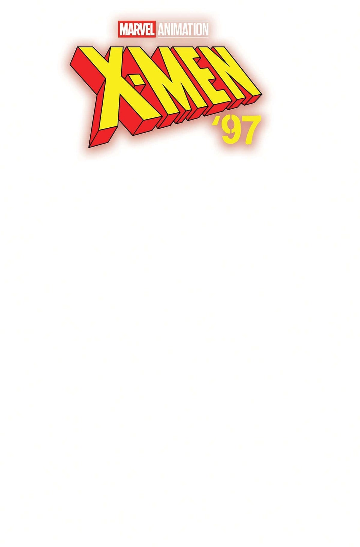 MARVEL PRH Comic Books X-MEN '97 #1 BLANK COVER 3RD PTG VARIANT 75960620705300140 PRH-75960620705300140