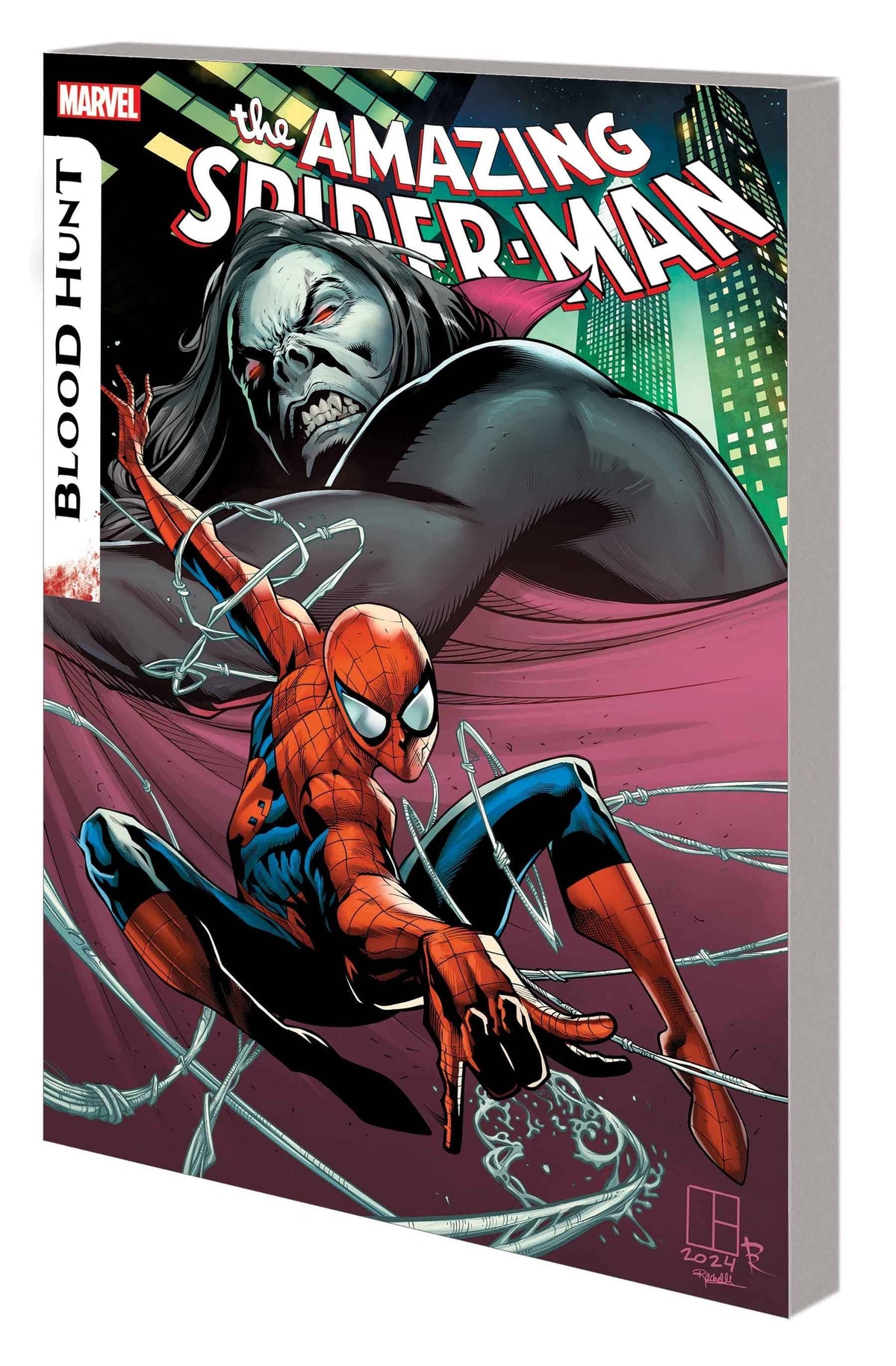 MARVEL PRH Graphic Novel AMAZING SPIDER-MAN BLOOD HUNT TP 9781302958619 JUL240894