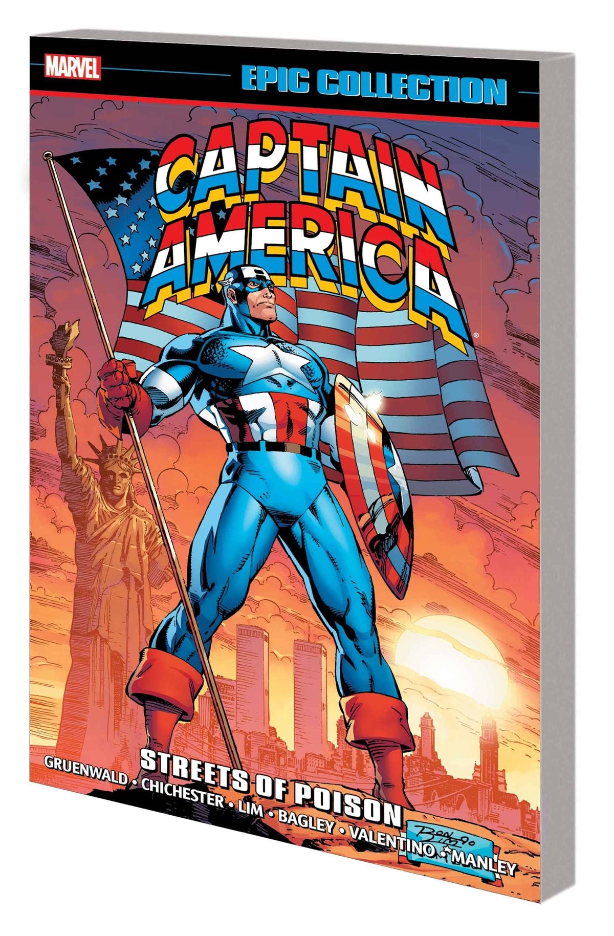 MARVEL PRH Graphic Novel CAPTAIN AMERICA EPIC COLLECT TP VOL 16 STREETS OF POISON 9781302960452 JUL240912