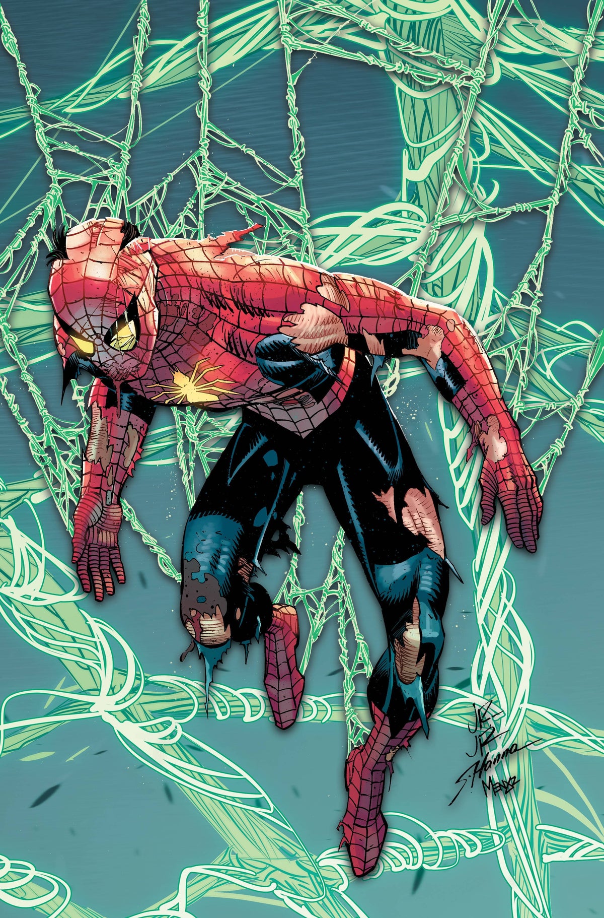 MARVEL PRH Graphic Novel DARK WEB OMNIBUS HC ROMITA JR VAR 9781302961152 JUL240885