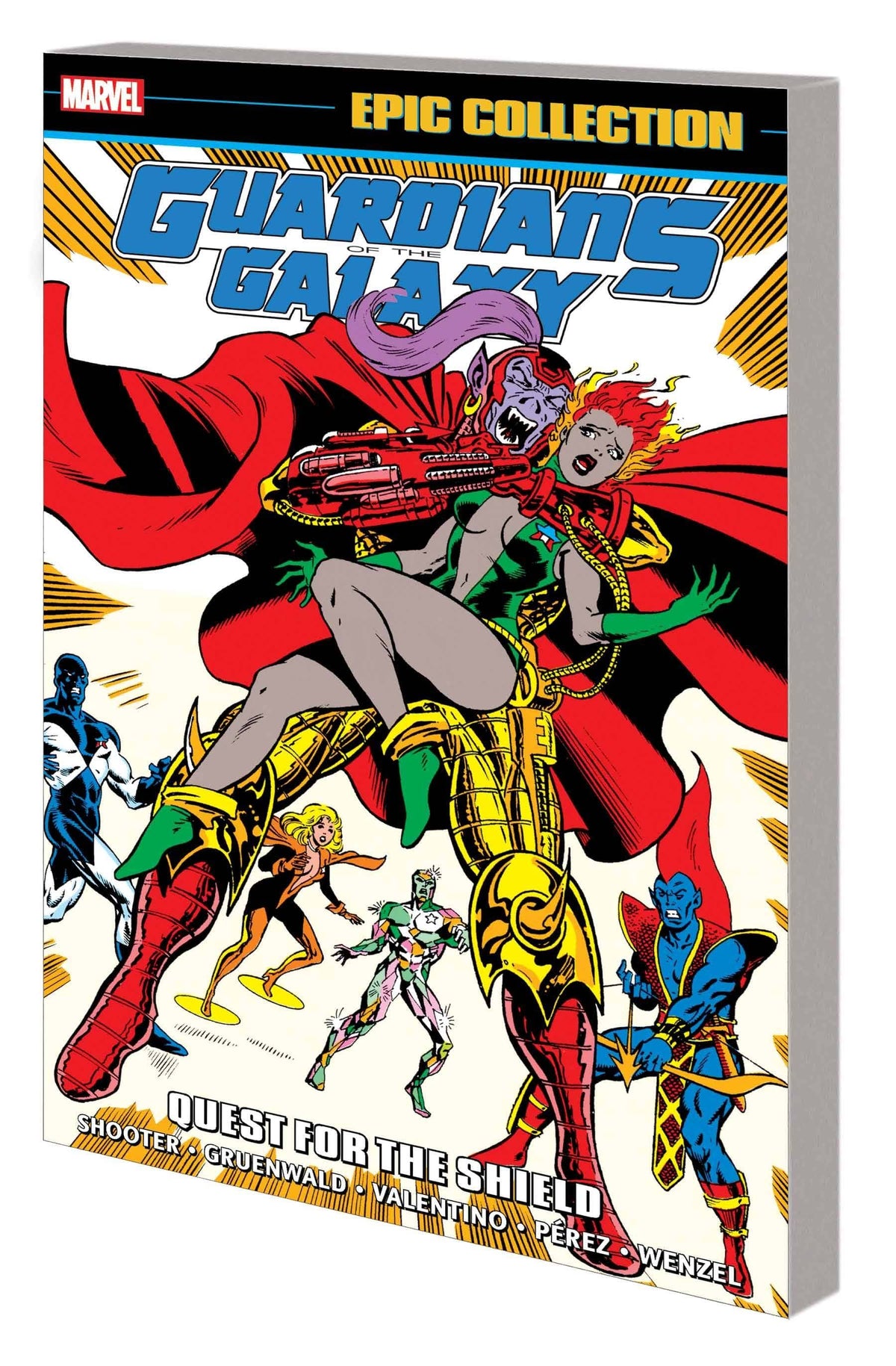 MARVEL PRH Graphic Novel GOTG EPIC COLLECT TP VOL 02 TP QUEST FOR THE SHIELD 9781302956417 NOV240764
