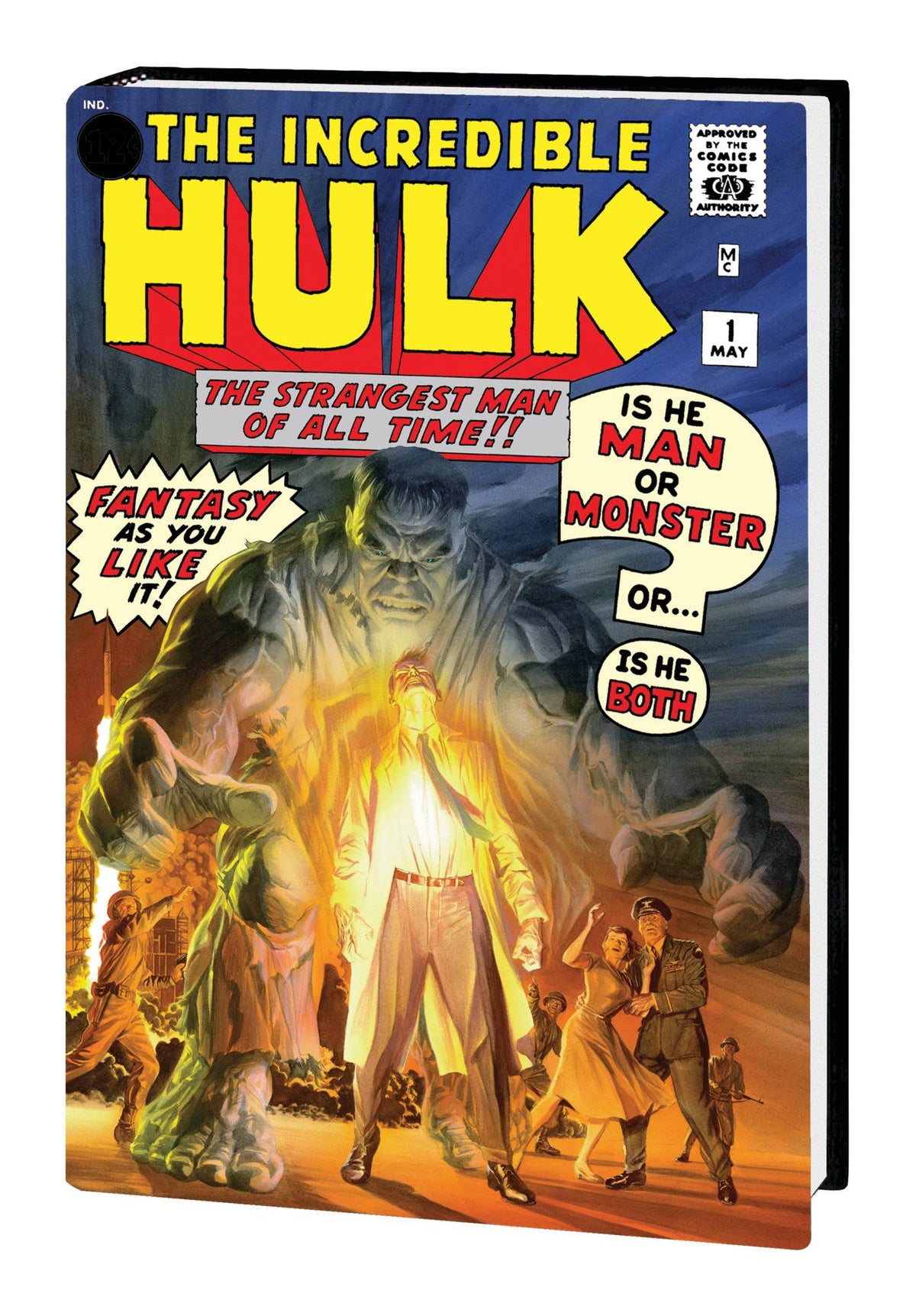 MARVEL PRH Graphic Novel INCREDIBLE HULK OMNIBUS HC VOL 01 ROSS CVR NEW PTG 9781302933869 AUG211285