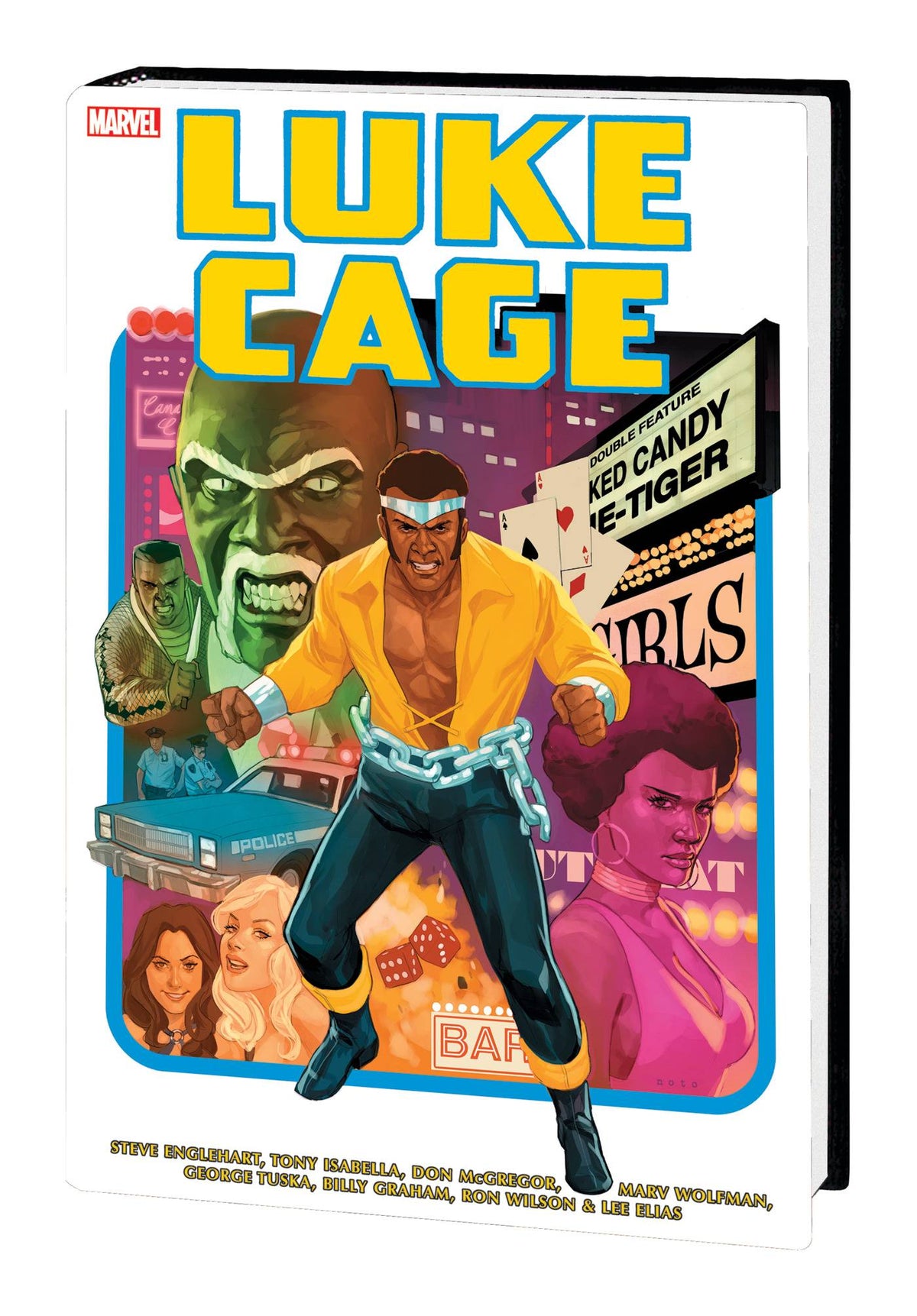 MARVEL PRH Graphic Novel LUKE CAGE OMNIBUS HC NOTO CVR 9781302944964 NOV210975