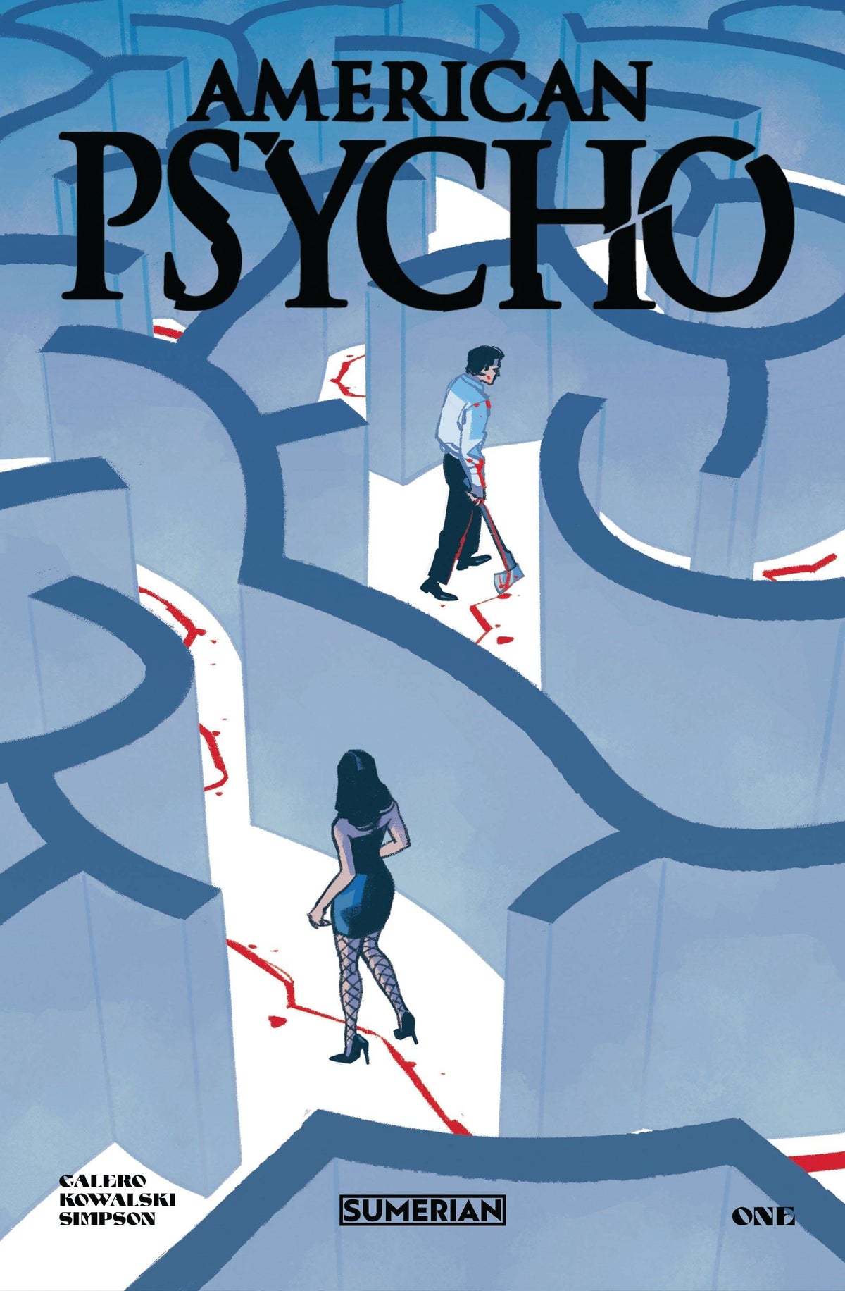 Massive Comic Books AMERICAN PSYCHO #3 (OF 5) CVR A MILANA (MR) 81013165004900311 OCT231126