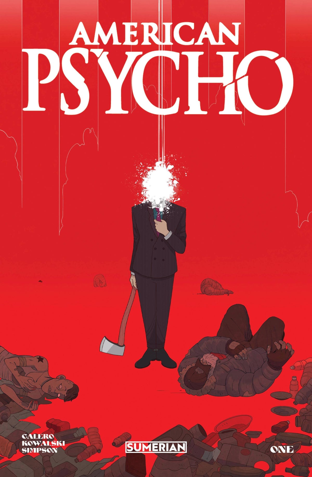 MASSIVE Comic Books AMERICAN PSYCHO #4 (OF 5) CVR B KRAFT (MR) 81013165004900421 NOV230935