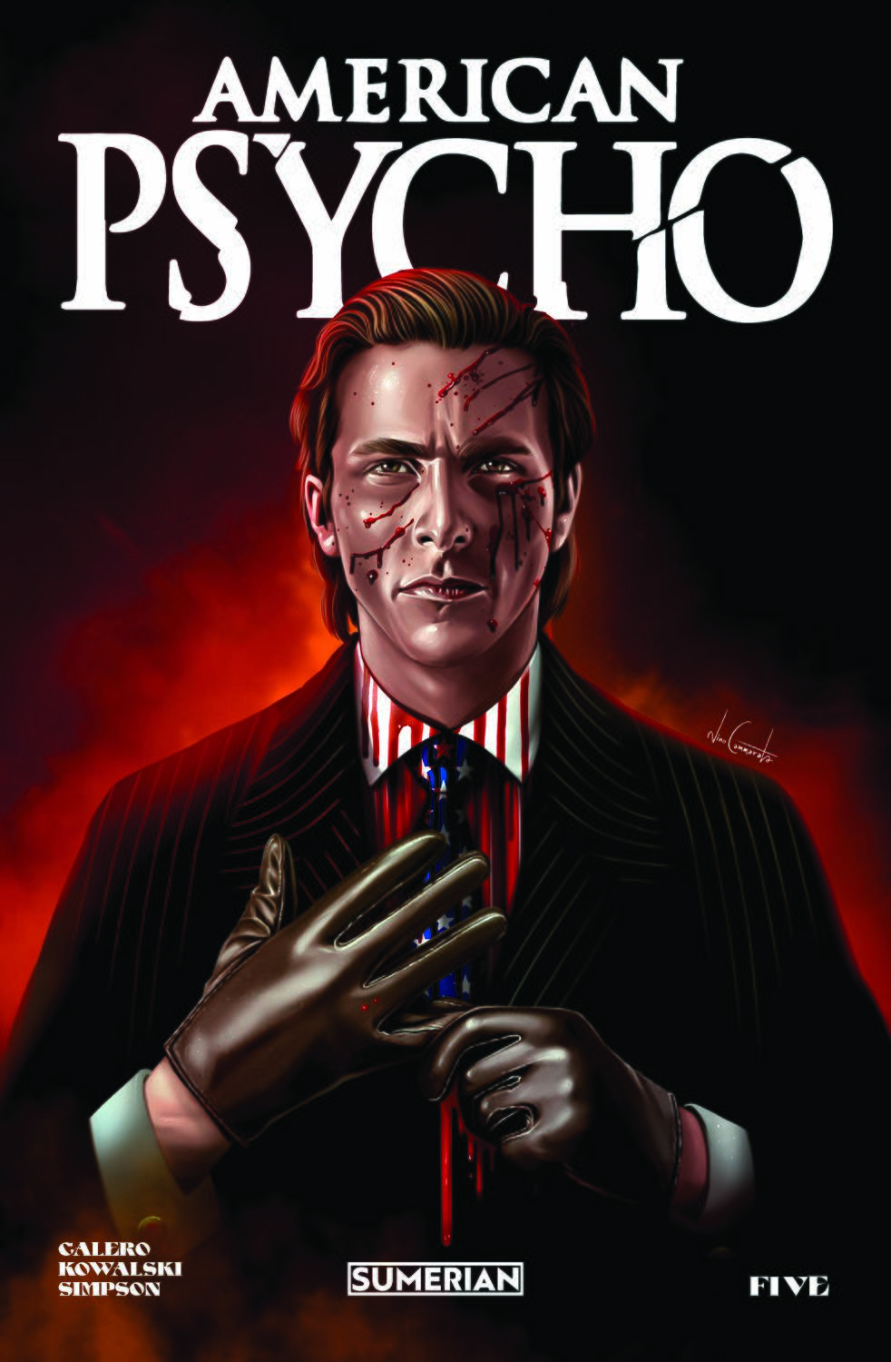 MASSIVE Comic Books American Psycho #5 (Of 5) Cvr A Cammarata (MR) 81013165004900511 DEC230945