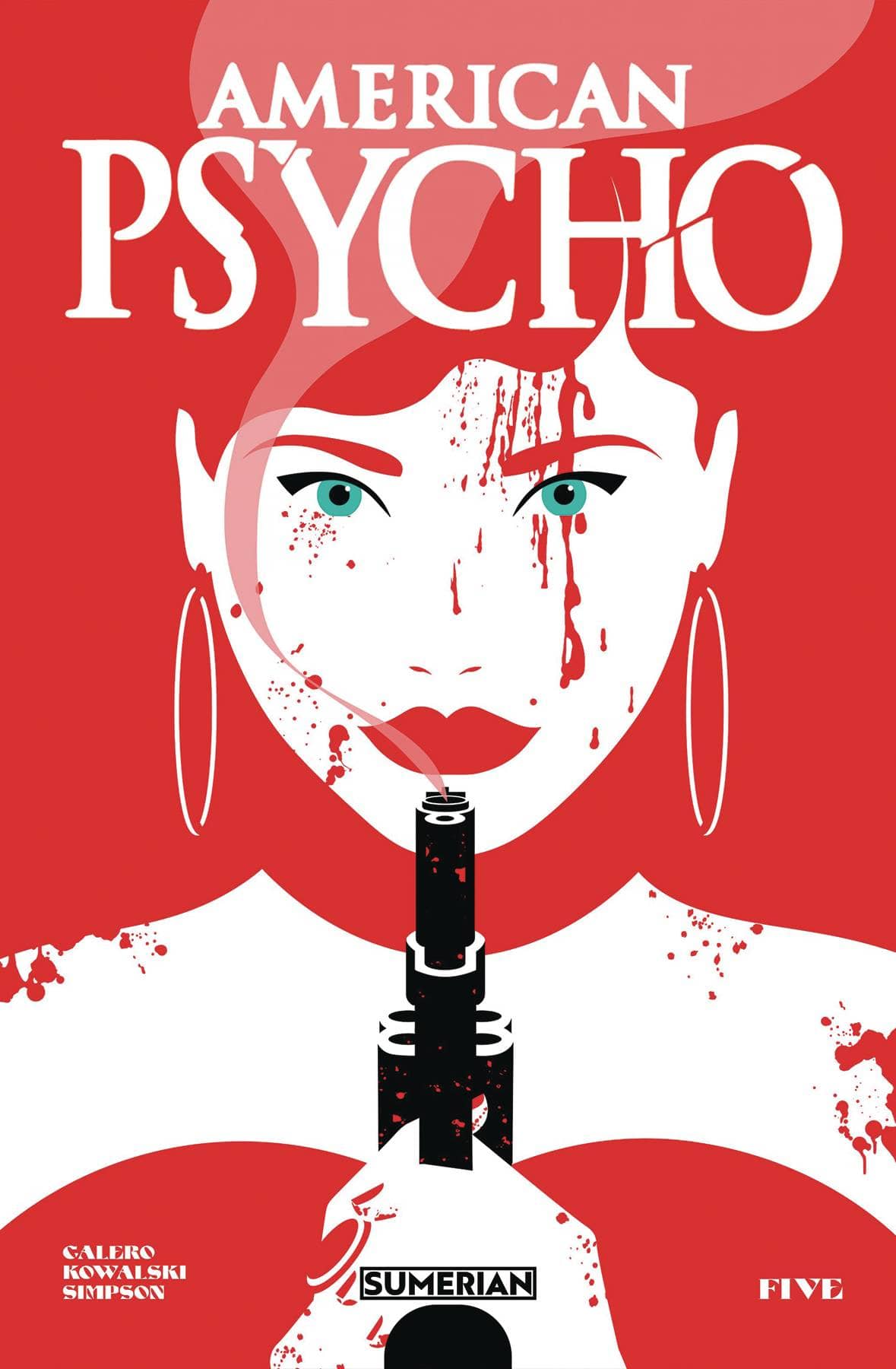 MASSIVE Comic Books American Psycho #5 (Of 5) Cvr C Martin (MR) 81013165004900531 DEC230947
