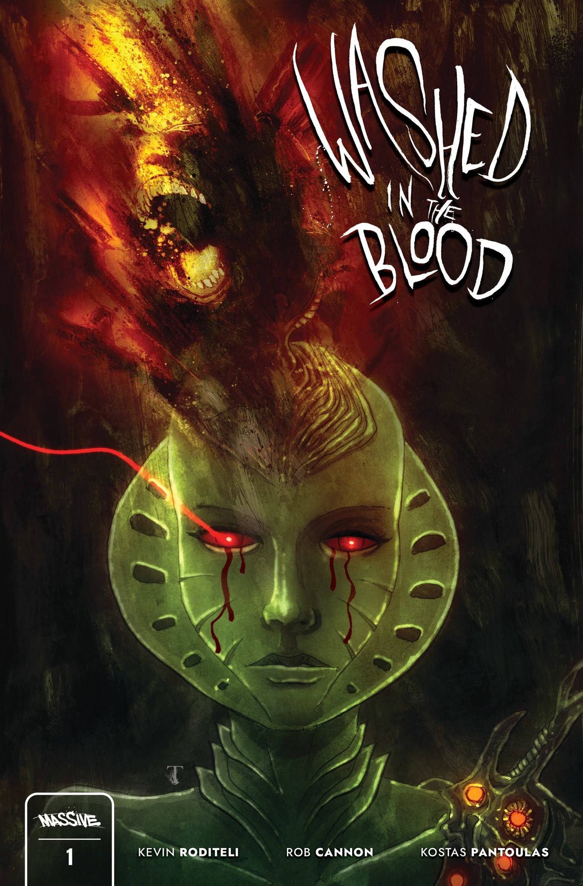 MASSIVE Comic Books > Incentives WASHED IN THE BLOOD #1 (OF 3) CVR H 1:25 INCV TEMPLESMITH VAR 72355236076600181 OCT231105