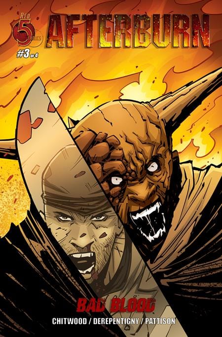 Massive Publishing Comic Books AFTERBURN BAD BLOOD #3 (OF 4) 81131601125900311 1225MP0833