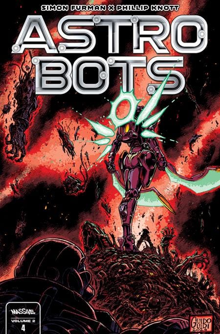 Massive Publishing Comic Books ASTROBOTS #4 (OF 5) CVR B GUIDO GUIDI VAR 72355236094000421 1225MP0837