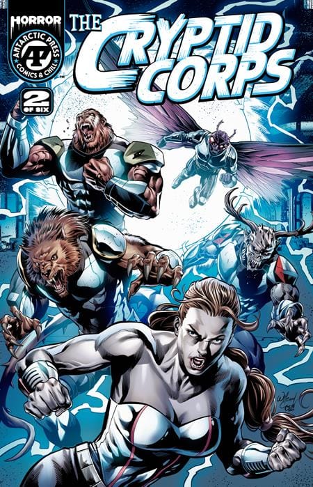 Massive Publishing Comic Books CRYPTID CORPS #2 (OF 6) CVR A WILL CONRAD & CLAUDIO NUNES 61072103045500211 0426MP0882