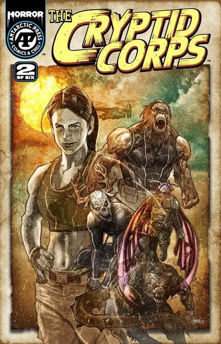 Massive Publishing Comic Books CRYPTID CORPS #2 (OF 6) CVR B ERWIN J ARROZA VAR 61072103045500221 0426MP0883