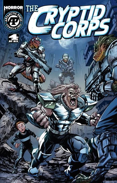 Massive Publishing Comic Books CRYPTID CORPS #4 (OF 6) CVR A MAX BERTOLINI (Release Date: 08/12/2026) 61072103045500411 0626MP0932