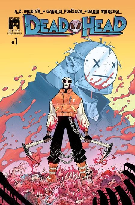 Massive Publishing Comic Books DEAD HEAD #1 (OF 6) CVR A GABRIEL FONSECA & BARLO MOREIRA (MR) 60467520801500111 0925MP0822