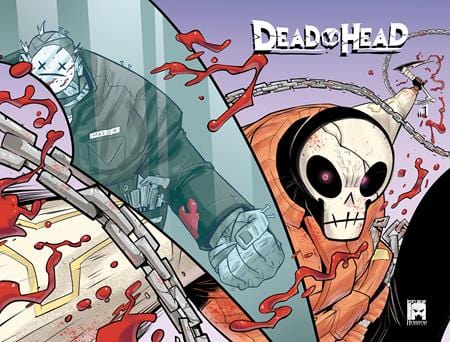 Massive Publishing Comic Books DEAD HEAD #1 (OF 6) CVR D GABRIEL FONSECA & BARLO MOREIRA FOIL STAMPED WRAPAROUND VAR (MR) 60467520801500141 0925MP0825