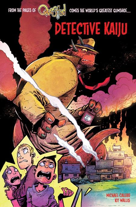 Massive Publishing Comic Books DETECTIVE KAIJU #1 (OF 4) CVR A KIT WALLIS 72355236093300111 0325MP522