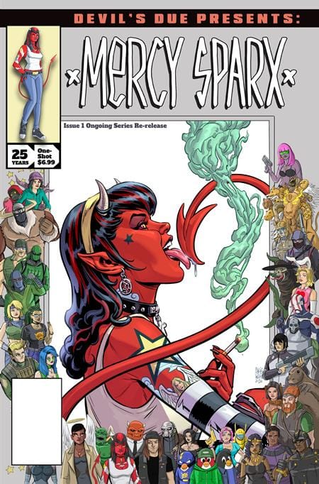 Massive Publishing Comic Books DEVILS DUE PRESENTS MERCY SPARX #1 (ONE SHOT) CVR A CHRIS WAHL (MR) 06826706272200111 0426MP0890