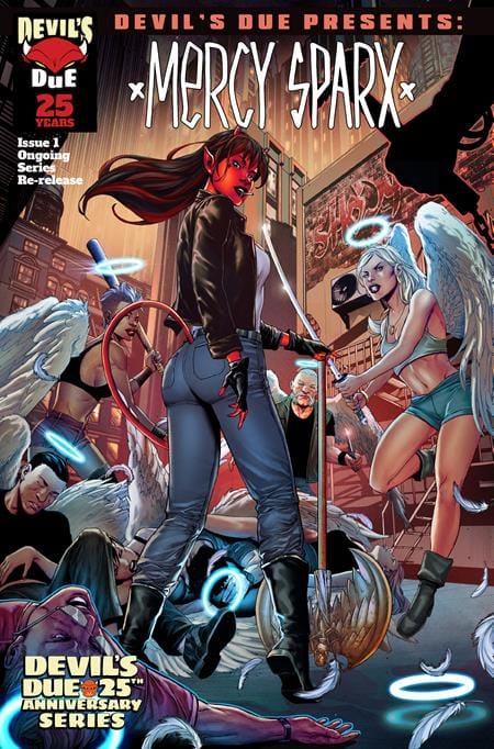 Massive Publishing Comic Books DEVILS DUE PRESENTS MERCY SPARX #1 (ONE SHOT) CVR B RENAN SHODY RED SKIN VAR (MR) 06826706272200121 0426MP0891