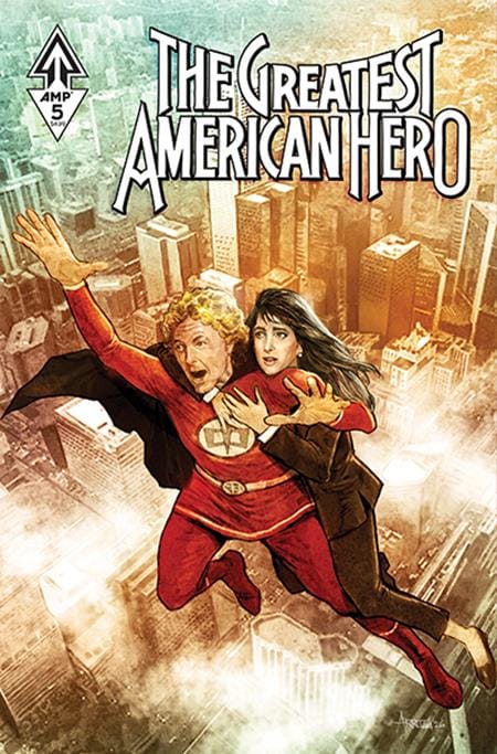Massive Publishing Comic Books GREATEST AMERICAN HERO #5 (OF 5) CVR A ERWIN J ARROZA (Release Date: 11/25/2026) 78430055765400511 0926MP0980