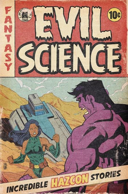 Massive Publishing Comic Books HAZCON #3 (OF 5) CVR B DAVE SWARTZ EC RETRO 1950 HOMAGE VAR 79358875002200321 0426MP0908