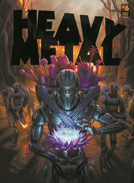 Massive Publishing Comic Books HEAVY METAL MAGAZINE #6 CVR A FLAVIO GRECO PLAGIAÂ (MR) 85007130300100611 0526MP1008