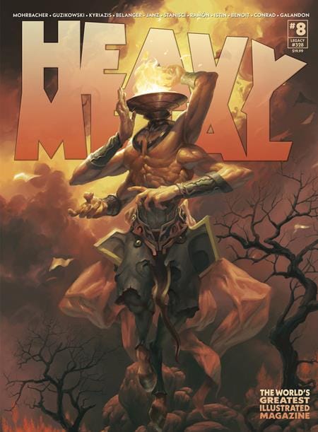 Massive Publishing Comic Books HEAVY METAL MAGAZINE #8 CVR A PETER MOHRBACHER (MR) (Release Date: 12/16/2026) 85007130300100811 1026MP1005