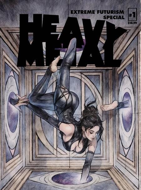 Massive Publishing Comic Books HEAVY METAL MAGAZINE SPECIAL EXTREME FUTURISM #1 CVR A MARCO TURINI (MR) (Release Date: 08/26/2026) 0626MP0952