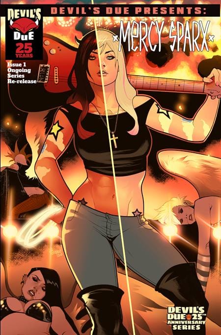 Massive Publishing Comic Books > Incentives DEVILS DUE PRESENTS MERCY SPARX #1 (ONE SHOT) CVR D INC 1:10 ELIZABETH TORQUE UV SPOT VAR (MR) 06826706272200141 0426MP0893