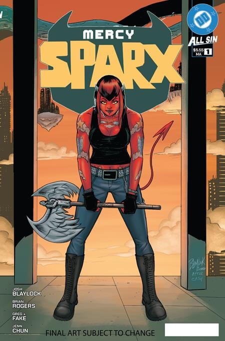 Massive Publishing Comic Books > Incentives MERCY SPARX HEAVENS DEVIL #1 CVR E INC 1:10 JOSH BLAYLOCK BRIAN ROGERS ABSOLUTELY HOMAGE VAR (MR) (Release Date: 10/21/2026) 68267062744400151 0826MP1086