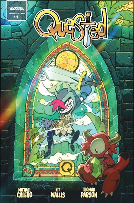 Massive Publishing Comic Books > Incentives QUESTED #1 (OF 3) CVR F INC 1:10 JON SOMMARIVA VAR (Release Date: 08/26/2026) 72355236096400161 0626MP0980